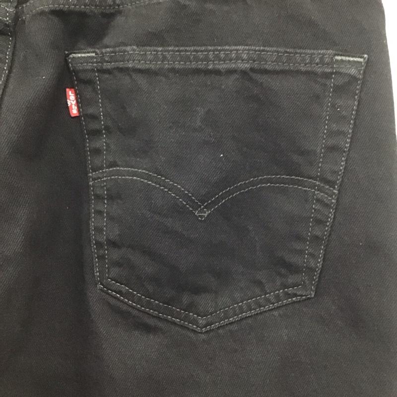 リーバイストラウスアンドコー Levi Strauss & co. パンツ デニム、ジーンズ デニムパンツ ワイドパンツ カジュアルパンツ 38 無地 黒 / ブラック / メンズ USED 古着 中古 10134690