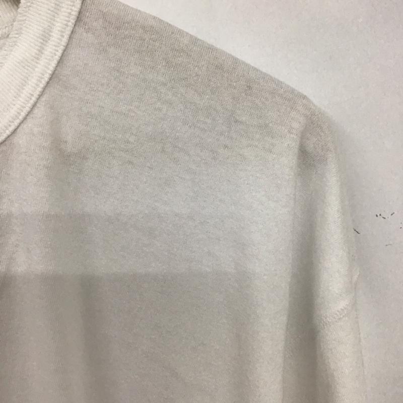 ヘルスニット Healthknit カットソー 半袖 半袖カットソー ヘンリーネックカットソー 無地Tシャツ M 無地 白 / ホワイト / メンズ USED 古着 中古 10138110