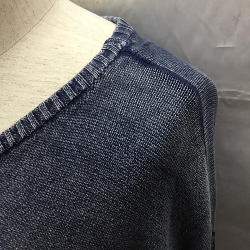 ブルーラウンジ BLUE LOUNGE ニット、セーター 長袖 FREE 無地 インディゴ / インディゴ / メンズ USED 古着 中古 10108950