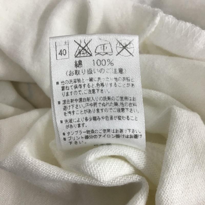 ビームス ハート BEAMS HEART カットソー 七分袖 ラグラン ミッキー ディズニー プリント 白 / ホワイト /  レディース USED 古着 中古 10106167