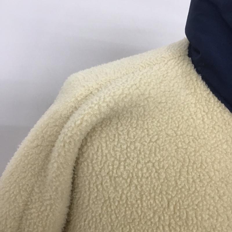 ザノースフェイス THE NORTH FACE ジャケット、上着 ジャケット、ブレザー NAW-3287 フリースジャケット M ロゴ、文字 ベージュ / ベージュ / X 紺 / ネイビー / レディース USED 古着 中古 10108298