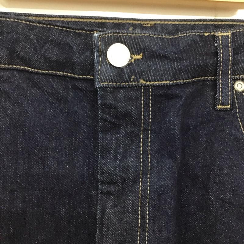 ザラ ZARA スカート ロングスカート 9863/258/407 デニム ペンシルスカート M 無地 インディゴ / インディゴ /  レディース USED 古着 中古 10133641