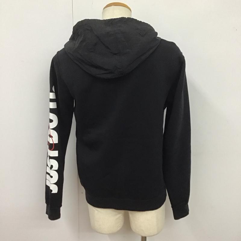 ナイキ NIKE パーカー 長袖 cj4553-013 ジップパーカー 長袖パーカー スウェット M ロゴ、文字 黒 / ブラック /  メンズ USED 古着 中古 10125468