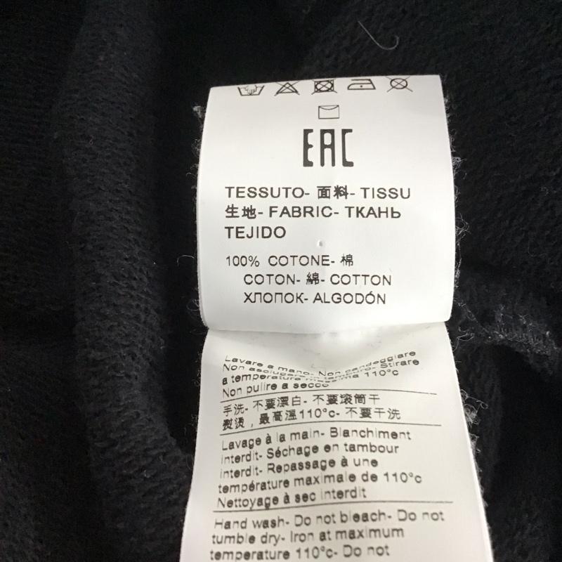 エムエスジーエム MSGM パーカー 長袖 長袖パーカー プルオーバーパーカー スウェット S 無地 黒 / ブラック / メンズ USED 古着 中古 10143127