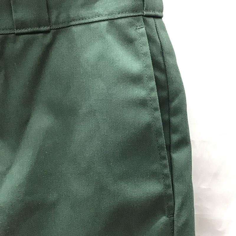 ディッキーズ Dickies パンツ チノパン 874 ワークパンツ 34 ロゴ、文字 緑 / グリーン /  メンズ USED 古着 中古 10122601