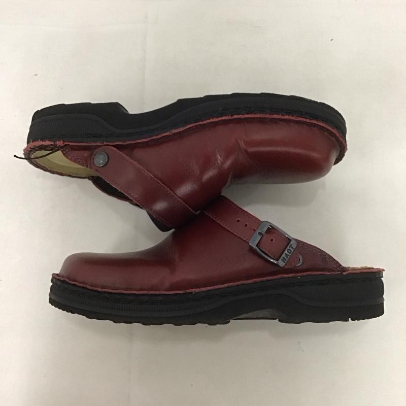 ナオト NAOT サンダル サンダル サボ ストラップ 40 無地 茶 / ブラウン / レディース USED 古着 中古 10139321