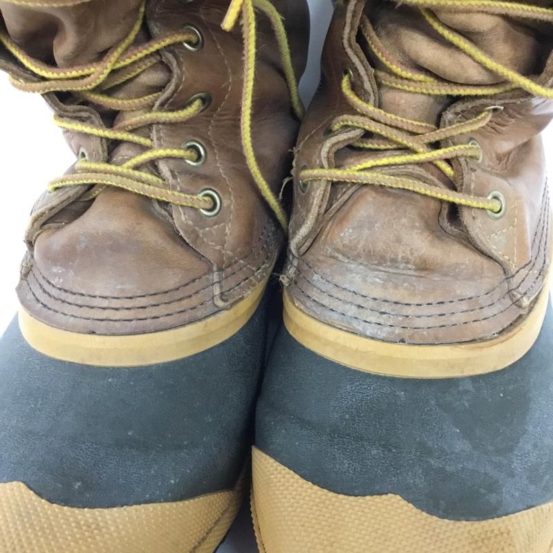 ホワイツブーツ WHITE S BOOTS ブーツ 一般 スノーブーツ ウィンターブーツ .レースアップ 無地 茶 / ブラウン / メンズ USED 古着 中古 10129554