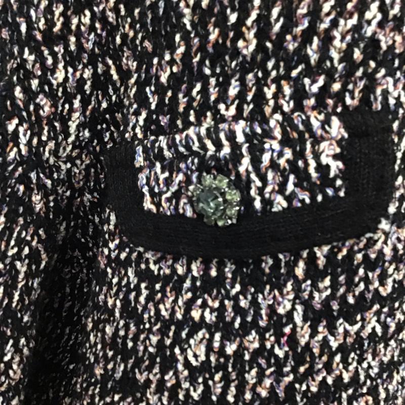 ザラ ZARA ジャケット、上着 ジャケット、ブレザー 3597 104 330 ニットジャケット L 無地 マルチカラー / マルチカラー / レディース USED 古着 中古 10114637