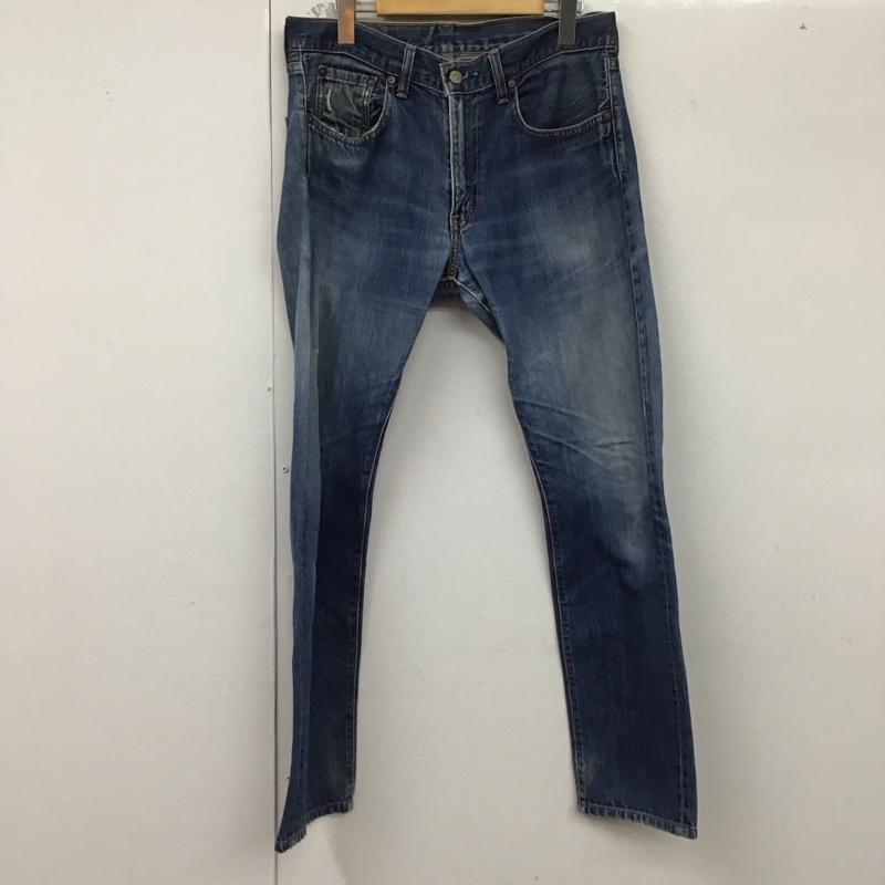リーバイストラウスアンドコー Levi Strauss & co. パンツ デニム、ジーンズ デニムパンツ スリムパンツ カジュアルパンツ 31インチ 無地 インディゴ / インディゴ / メンズ USED 古着 中古 10130060