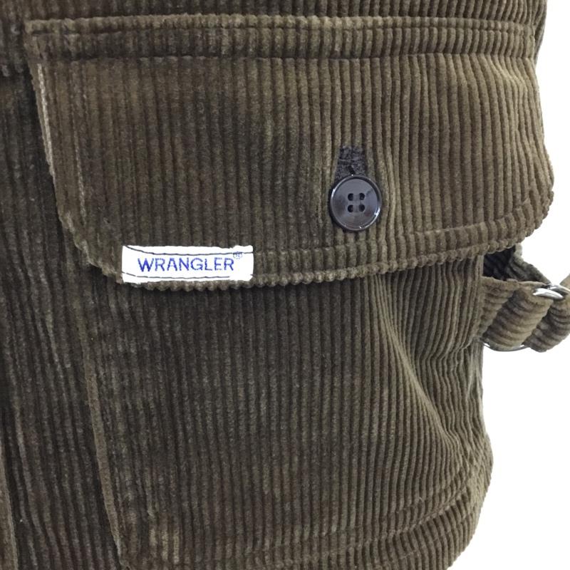 ラングラー Wrangler ベスト ベスト ベスト コーデュロイベスト 古着 ノースリーブカットソー M 無地 茶 / ブラウン / メンズ USED 古着 中古 10110051