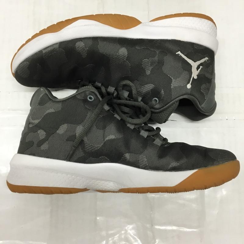ナイキ NIKE スニーカー スニーカー 881446-051 B Fly BG 24cm 24.0cm 総柄 ダークグレー / ダークグレー / レディース USED 古着 中古 10119644