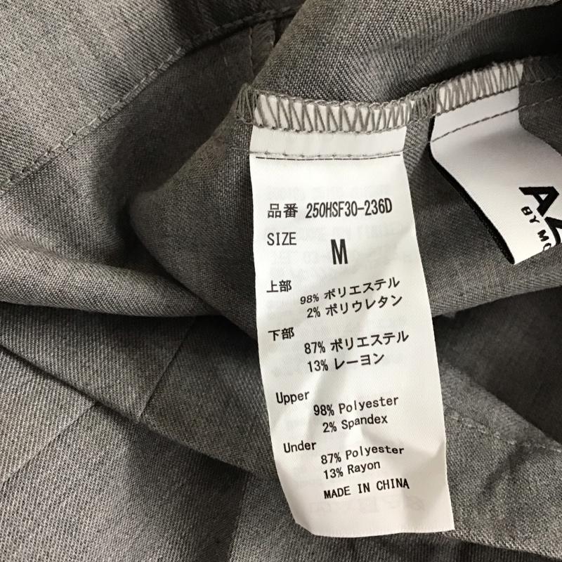 アズールバイマウジー AZUL BY MOUSSY カットソー 半袖 250HSF30-236D ビスチェレイヤードパフスリーブトップス M 無地 白 / ホワイト / X 灰 / グレー / レディース USED 古着 中古 10129237