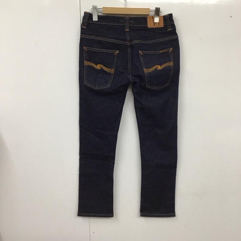 ヌーディージーンズ Nudie Jeans パンツ デニム、ジーンズ デニムパンツ スリムパンツ カジュアルパンツ ストレッチパンツ 31インチ 無地 インディゴ / インディゴ / メンズ USED 古着 中古 10128073