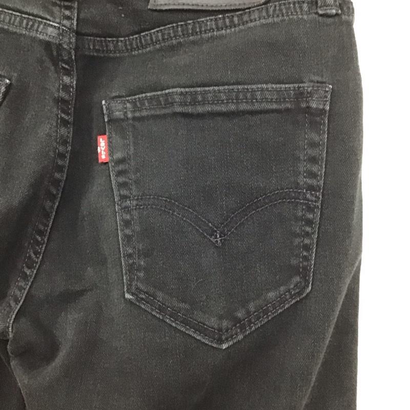 リーバイス Levi s パンツ デニム、ジーンズ 28インチ 無地 黒 / ブラック / メンズ USED 古着 中古 10129946