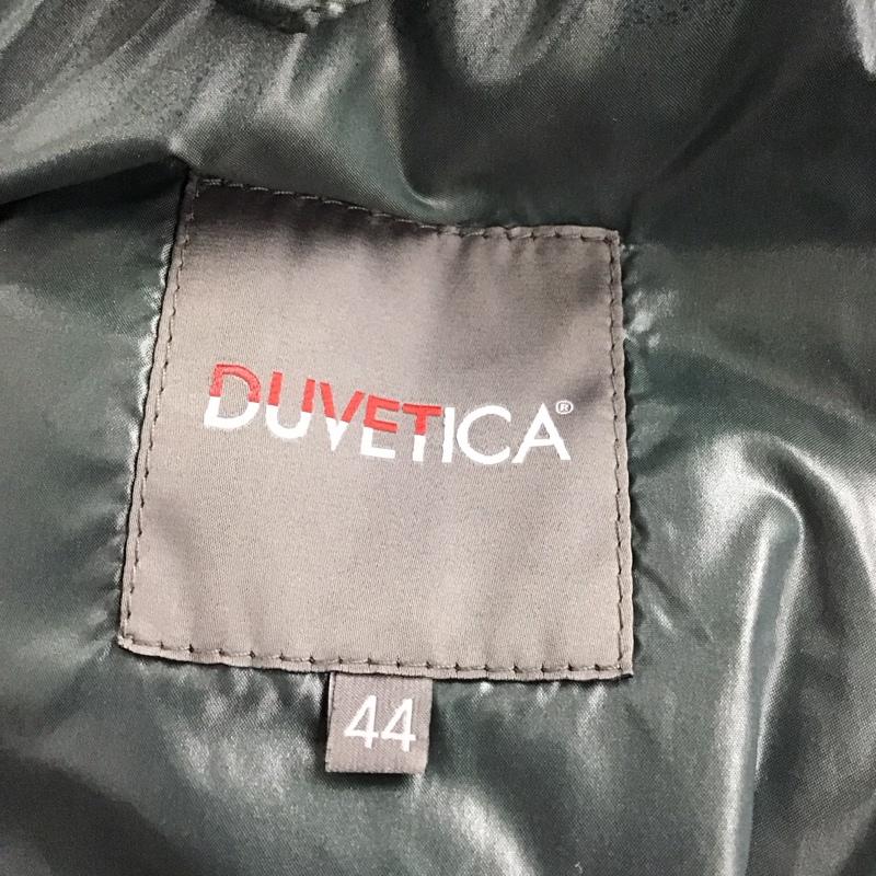 デュベティカ DUVETICA ベスト ベスト ジップアップベスト ダウンベスト ノースリーブカットソー 44 無地 黒 / ブラック / メンズ USED 古着 中古 10123915