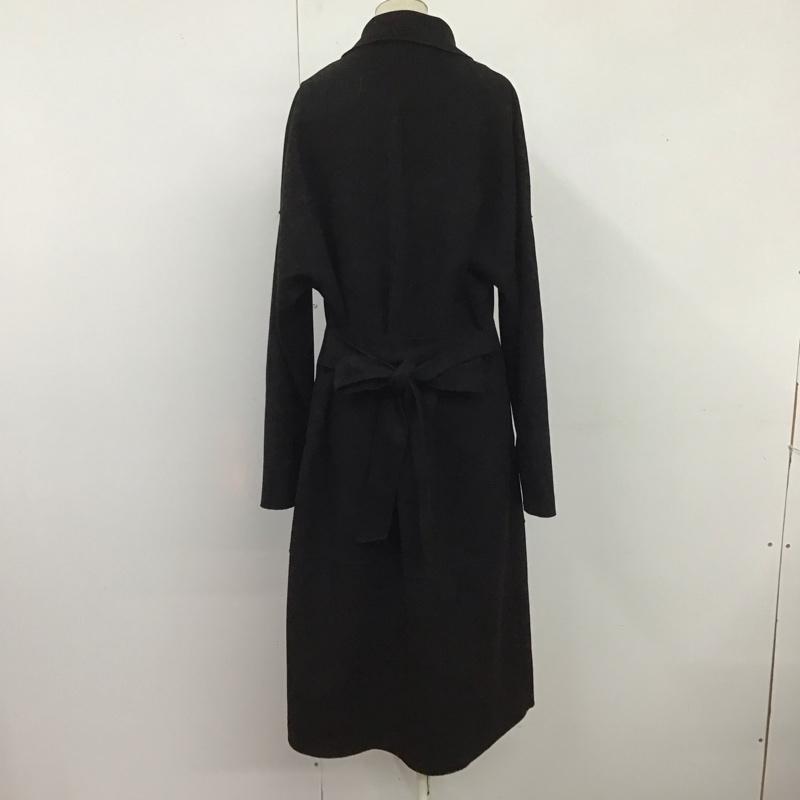 ザラ ZARA コート コート一般 M 無地 黒 / ブラック / レディース USED 古着 中古 10124825