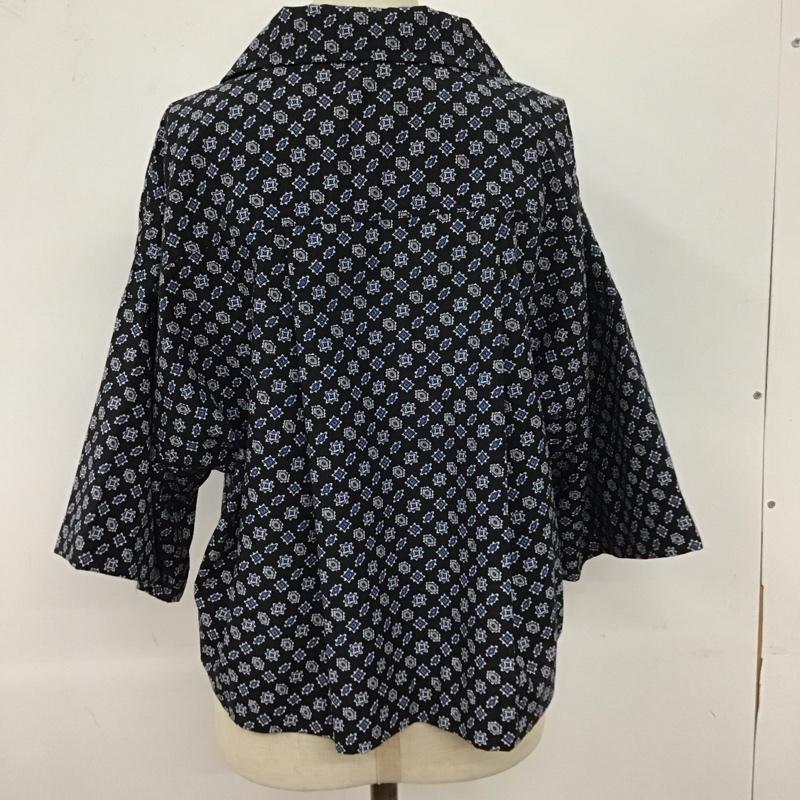 ジーナシス JEANASIS シャツ、ブラウス 半袖 js062893mc クロップドレングス オープンカラーシャツ 半袖シャツ FREE 総柄 マルチカラー / マルチカラー / レディース USED 古着 中古 10109948