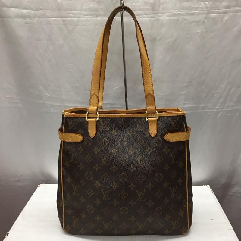 ルイヴィトン LOUIS VUITTON トートバッグ トートバッグ モノグラム FL0025 バティニョール ヴェルティカル 総柄 茶 / ブラウン / レディース USED 古着 中古 10115061