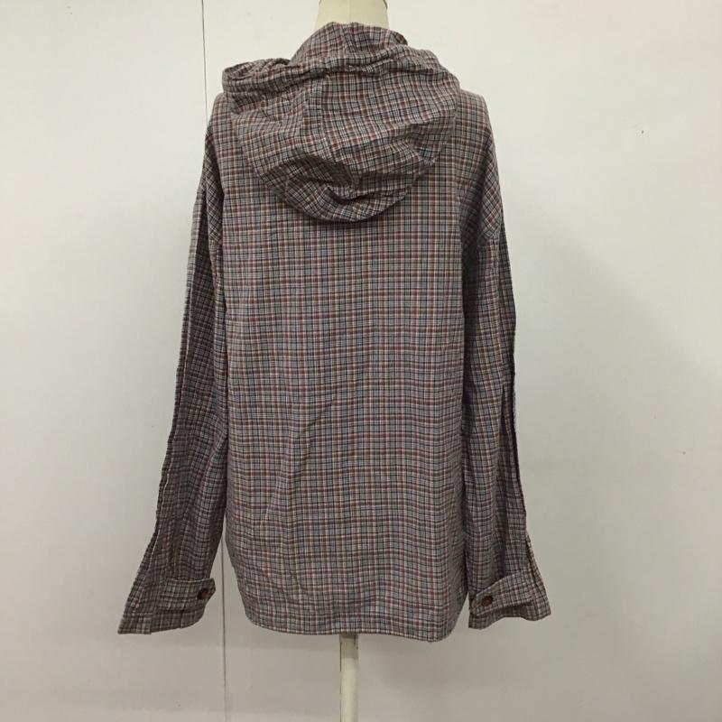 エルエルビーン L.L.Bean パーカー 長袖 WR004 プルオーバー S チェック マルチカラー / マルチカラー / レディース USED 古着 中古 10118816