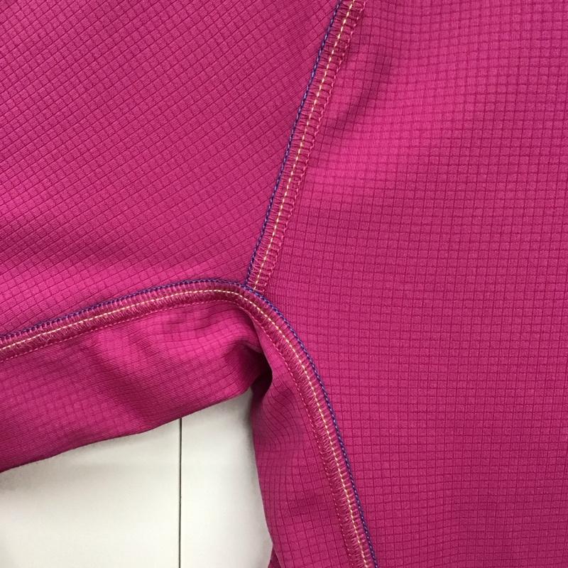 コロンビア Columbia Tシャツ 半袖 114 PL2178 スポーツウェア L ロゴ、文字 マゼンタ / マゼンタ / レディース USED 古着 中古 10131105