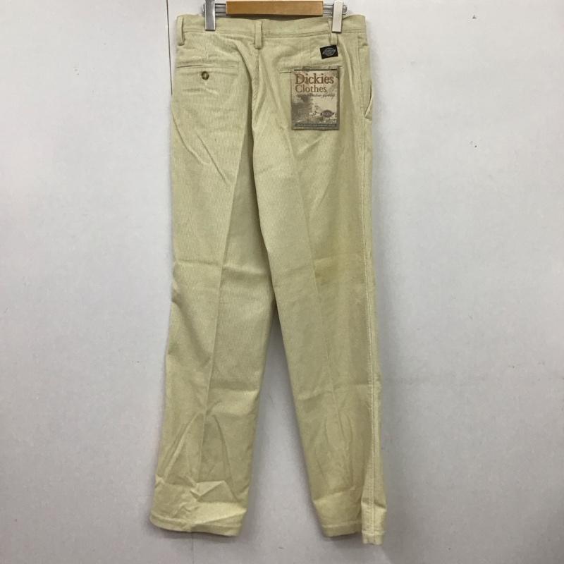 ディッキーズ Dickies パンツ ワークパンツ、ペインターパンツ コーデュロイパンツ ワイドパンツ カジュアルパンツ 32インチ 無地 ベージュ / ベージュ /  メンズ USED 古着 中古 10125012