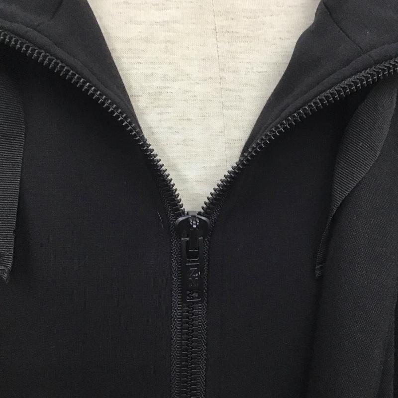 ザラメン ZARA MAN パーカー 長袖 長袖パーカー フード付きパーカー 無地スウェット トレーナー ジップアップパーカー XXL 無地 黒 / ブラック / メンズ USED 古着 中古 10107474
