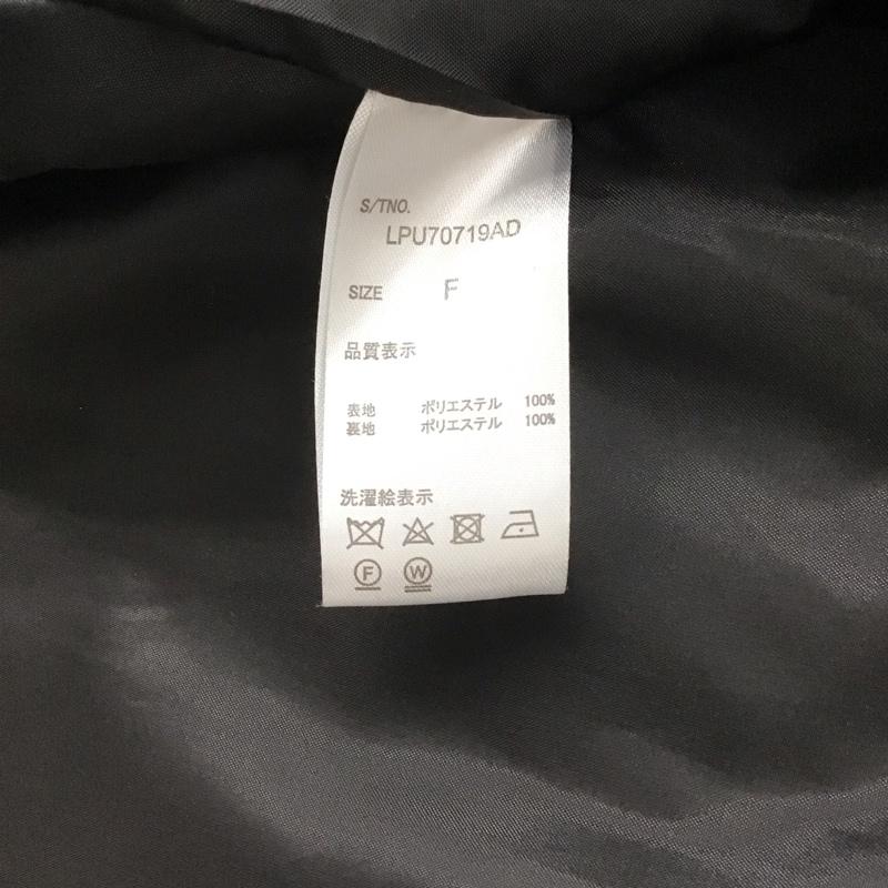 レプシィム LEPSIM ジャケット、上着 ジャンパー、ブルゾン lpu70719AD BIGブルゾン総柄ジャケット FREE 白 / ホワイト / X 黒 / ブラック / レディース USED 古着 中古 10147756