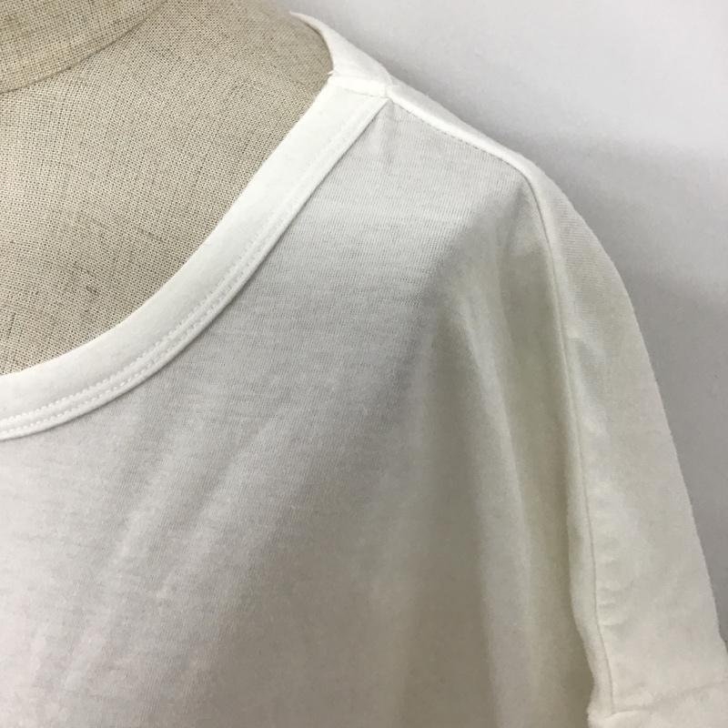 レイカズン Ray Cassin Tシャツ 半袖 FREE プリント 白 / ホワイト / レディース USED 古着 中古 10105767