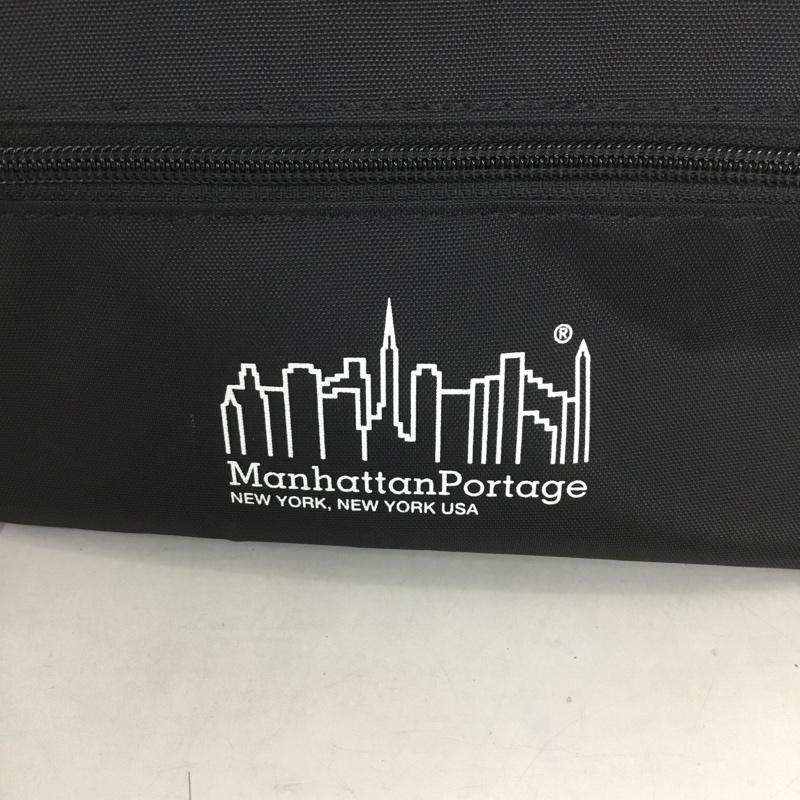 マンハッタンポーテージ Manhattan Portage ショルダーバッグ ショルダーバッグ サコッシュ ロゴ、文字 黒 / ブラック / メンズ USED 古着 中古 10134822