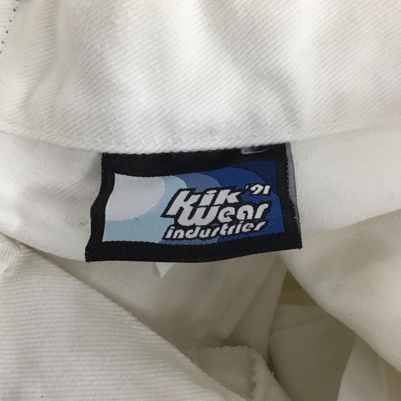 キックウエア KIK WEAR パンツ デニム、ジーンズ 36インチ 無地 白 / ホワイト /  メンズ USED 古着 中古 10126411