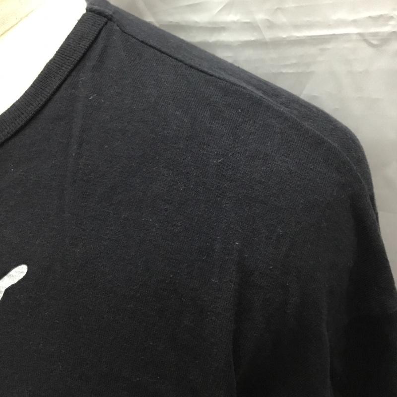 ファーイースタンエンスージアスト FAR-EASTERN-ENTHUSIAST カットソー 長袖 fe1802-cs 長袖カットソー プリントTシャツ クルーネックカットソー L プリント 黒 / ブラック / メンズ USED 古着 中古 10106700