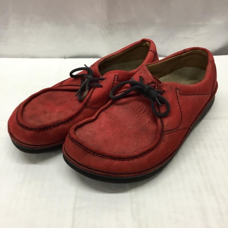 ビルケンシュトック BIRKENSTOCK カジュアルシューズ カジュアルシューズ 405641 レザー 42 無地 赤 / レッド / メンズ USED 古着 中古 10117626