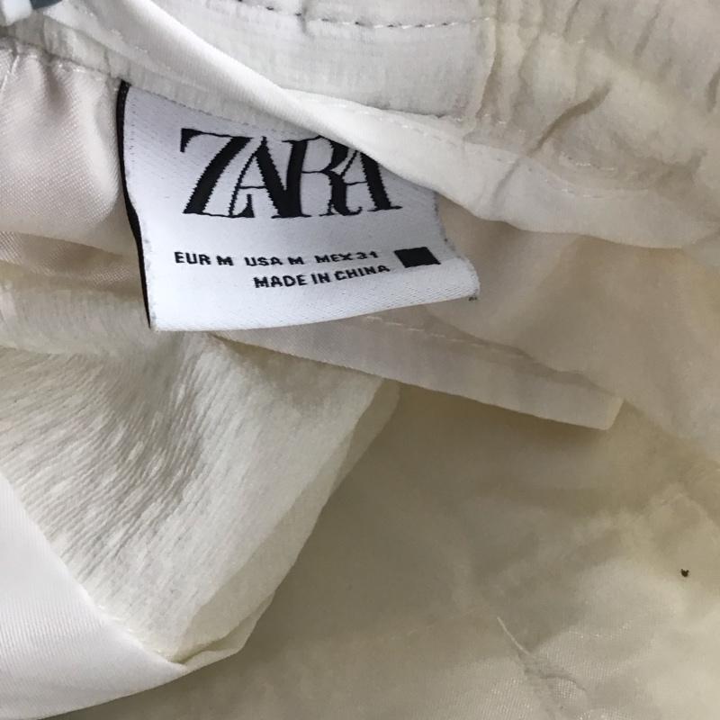 ザラ ZARA パンツ ショートパンツ ショートパンツ ハーフパンツ カジュアルパンツ M 無地 白 / ホワイト / メンズ USED 古着 中古 10138427