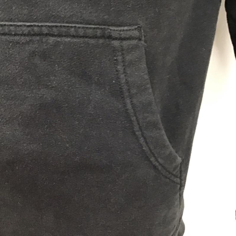 ザノースフェイス THE NORTH FACE パーカー 長袖 長袖パーカー フード付きパーカー プリントスウェット トレーナー S ロゴ、文字 黒 / ブラック /  メンズ USED 古着 中古 10118252