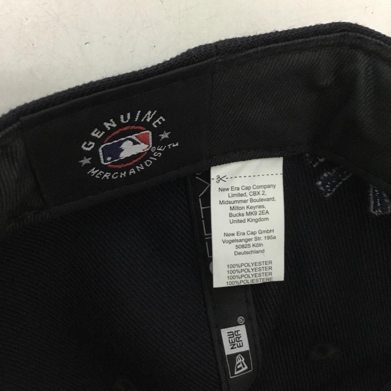 ニューエラ NEW ERA 帽子 キャップ NY ニューヨークヤンキース 9FIFTY ロゴ、文字 紺 / ネイビー / メンズ USED 古着 中古 10150602