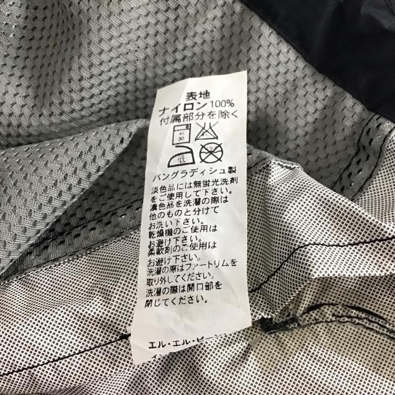 エルエルビーン L.L.Bean ジャケット、上着 ジャンパー、ブルゾン ジップアップナイロンジャケット ジップアップパーカー アウター L ロゴ、文字 紺 / ネイビー / メンズ USED 古着 中古 10142937