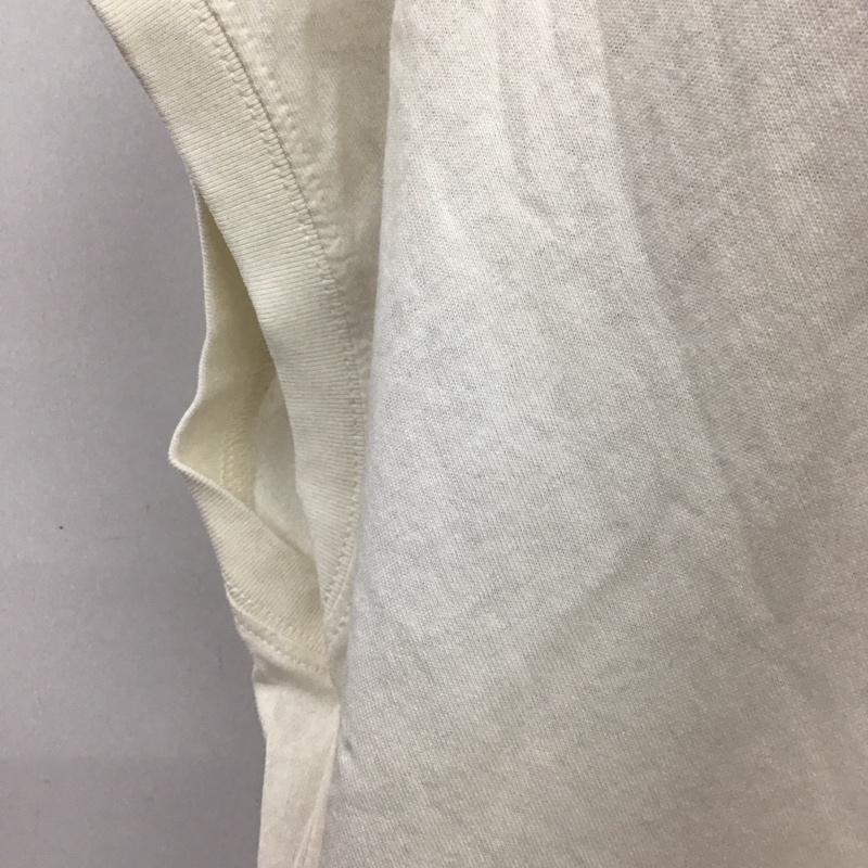 フリークスストア FREAK S STORE カットソー 半袖 326-888-01050 フレンチスリーブチュニックTシャツ FREE 無地 アイボリー / アイボリー / レディース USED 古着 中古 10109694