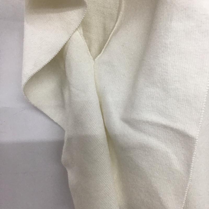 スピック&スパン Spick & Span ニット、セーター 半袖 22-080-200-4011 フレアフレンチスリーブプルオーバーニット 無地 白 / ホワイト / レディース USED 古着 中古 10133350