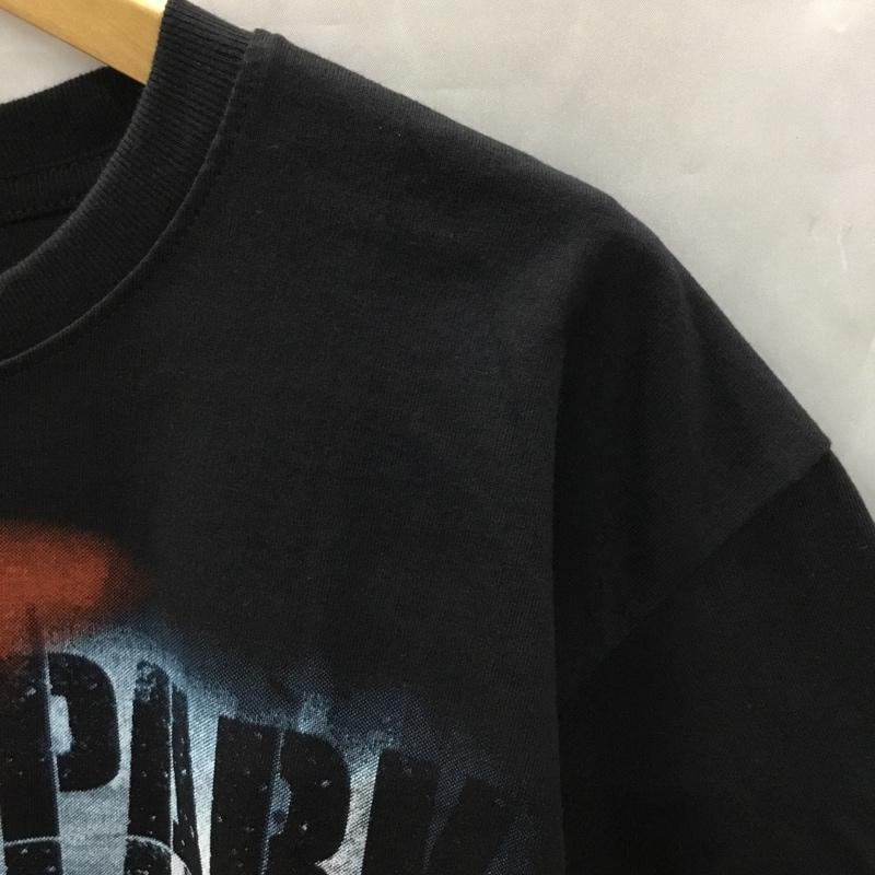 古着 USED Tシャツ 半袖 半袖カットソー プリントTシャツ クルーネックカットソー バンドTシャツ L プリント 黒 / ブラック / メンズ USED 古着 中古 10106951