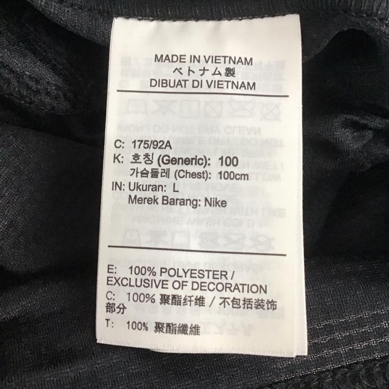 ナイキ NIKE カットソー 長袖 cu4998-010 スウェットパーカーフリースISOPXプルオーバーフーディ 長袖カットソー スポーツウェア L ロゴ、文字 黒 / ブラック / メンズ USED 古着 中古 10107984