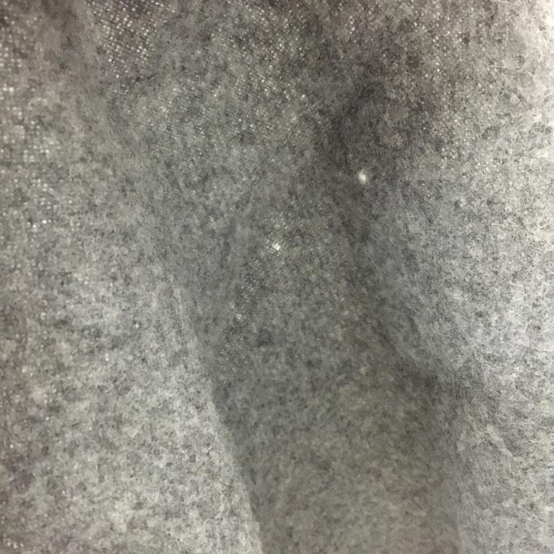 ラルフローレン RALPHLAUREN マフラー マフラー 大文字タグ スコットランド製 フリンジ ウール ワンポイント 灰 / グレー / メンズ USED 古着 中古 10125698