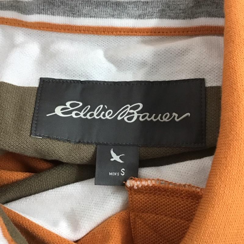 エディーバウアー Eddie Bauer ポロシャツ 半袖 半袖ポロシャツ カラーシャツカットソー 半袖カットソー S ボーダー柄 マルチカラー / マルチカラー /  メンズ USED 古着 中古 10111175