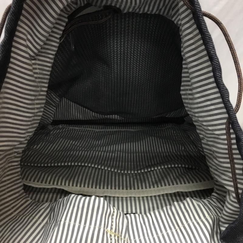 バートン BURTON リュックサック、デイパック リュックサック、デイバッグ デニム バックパック ロゴ、文字 インディゴ / インディゴ / メンズ USED 古着 中古 10121498