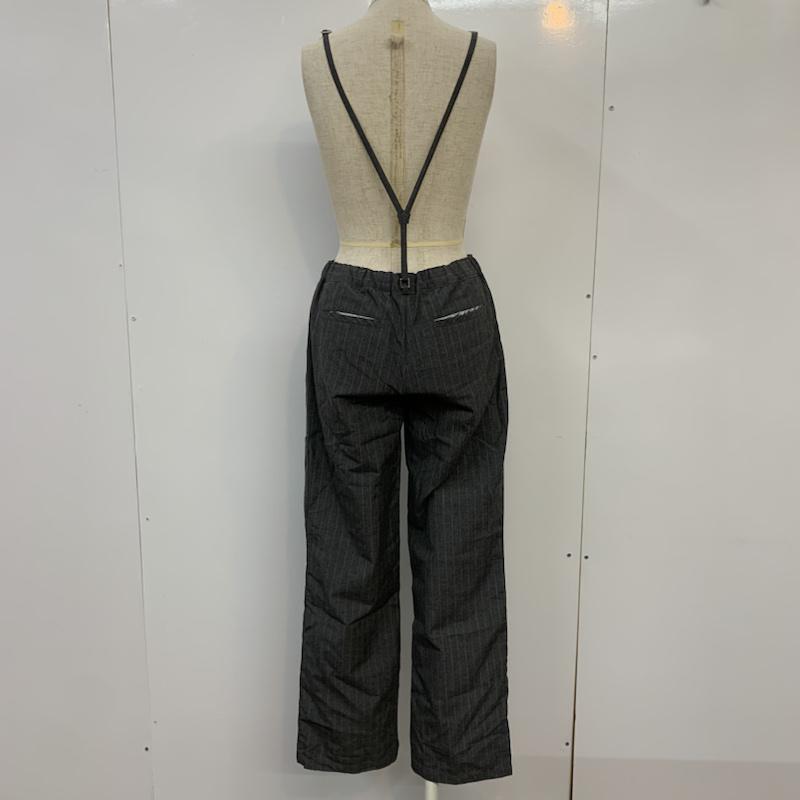アイズビット ISBIT パンツ スラックス ストライプ S ストライプ 灰 / グレー / レディース USED 古着 中古 10042826
