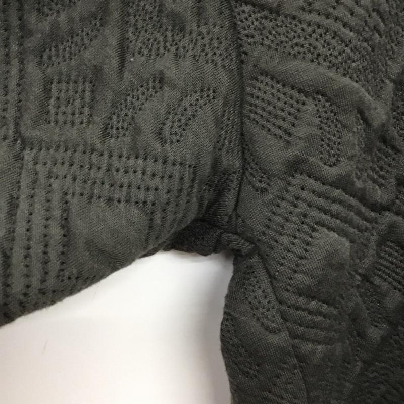 ザラ ZARA トレーナー 長袖 長袖トレーナー スウェット クルーネック プルオーバー L 総柄 黒 / ブラック / レディース USED 古着 中古 10138838