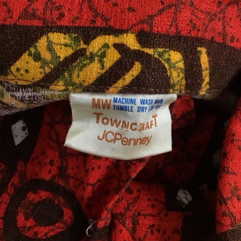 タウンクラフト TOWNCRAFT シャツ、ブラウス 半袖 半袖シャツ カラーシャツ 半袖カットソー アロハシャツ 総柄 マルチカラー / マルチカラー /  メンズ USED 古着 中古 10109863