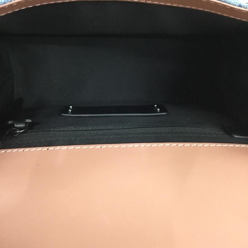 ディーゼル DIESEL ハンドバッグ ハンドバッグ ショルダー 2WAY デニム ロゴ、文字 青 / ブルー / レディース USED 古着 中古 10131585