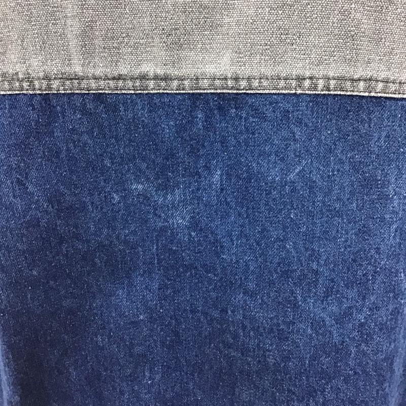 古着 USED ベスト ベスト デニムベスト フルジップ L 無地 青 / ブルー / メンズ USED 古着 中古 10122988