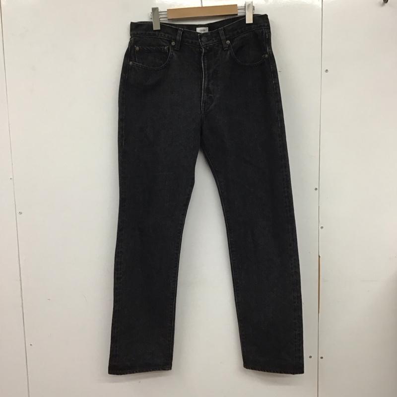 シオタ CIOTA パンツ デニム、ジーンズ NPTM-2TP 32インチ 無地 黒 / ブラック / メンズ USED 古着 中古 10134831
