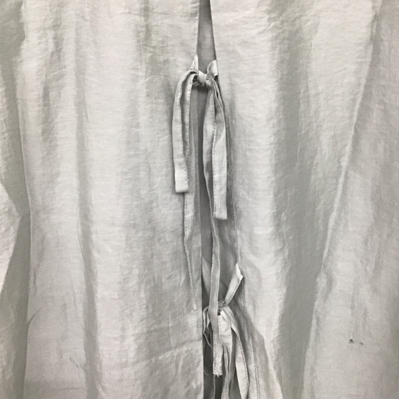 オリーブデオリーブ OLIVE des OLIVE シャツ、ブラウス 長袖 シアーシャツ FREE 無地 灰 / グレー / レディース USED 古着 中古 10136642